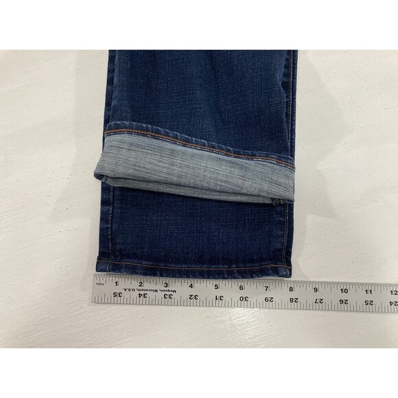 NYDJ Women’s Jeans Size 14 Blue Denim Straight Leg Lift Tuck Slimming Casual - Picture 11 of 11